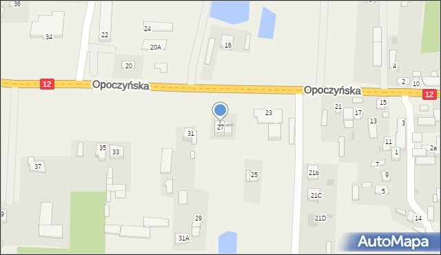 Wolanów, Opoczyńska, 27, mapa Wolanów