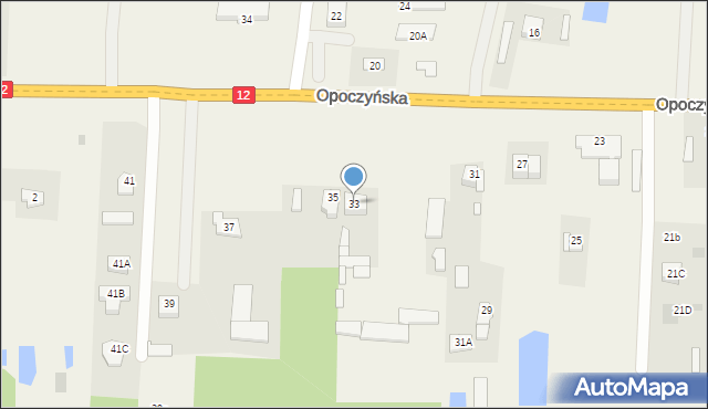 Wolanów, Opoczyńska, 33, mapa Wolanów