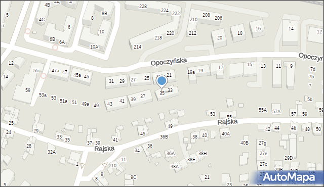 Wrocław, Opoczyńska, 35, mapa Wrocławia