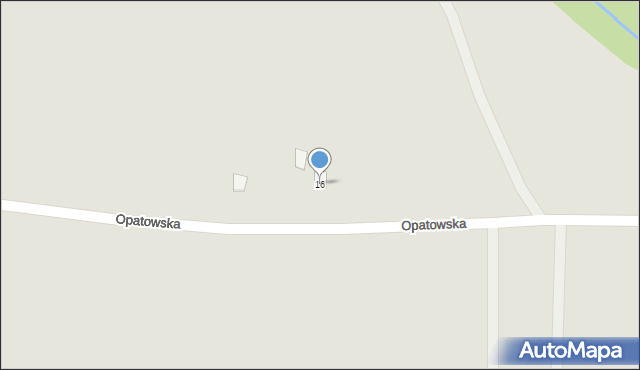 Zawichost, Opatowska, 16, mapa Zawichost