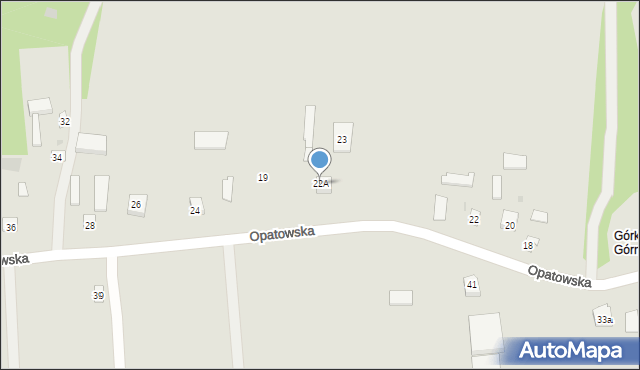 Zawichost, Opatowska, 22A, mapa Zawichost