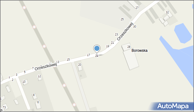 Brandwica, Orzeszkowej Elizy, 24, mapa Brandwica