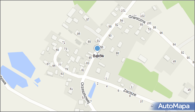 Brandwica, Orzeszkowej Elizy, 84, mapa Brandwica