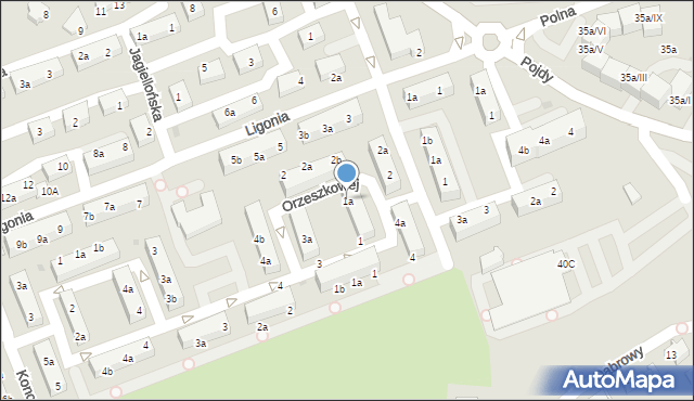 Czerwionka-Leszczyny, Orzeszkowej Elizy, 1a, mapa Czerwionka-Leszczyny