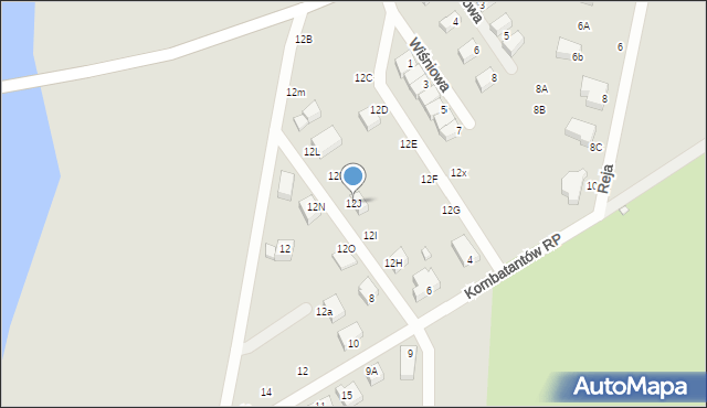 Kamień Pomorski, Orzeszkowej Elizy, 12J, mapa Kamień Pomorski
