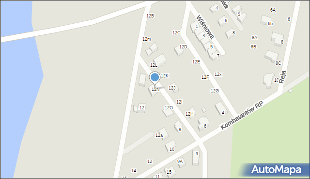 Kamień Pomorski, Orzeszkowej Elizy, 12N, mapa Kamień Pomorski