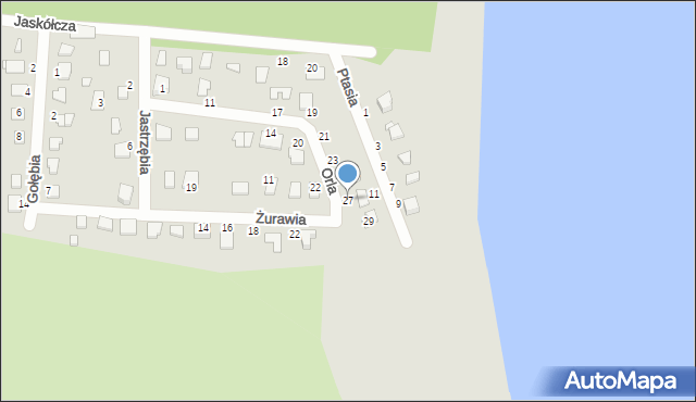 Koronowo, Orla, 27, mapa Koronowo