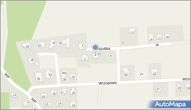 Lublewo Gdańskie, Orszulika Józefa, ks. prof., 4, mapa Lublewo Gdańskie