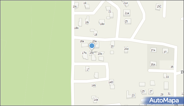 Marklowice, Orla, 20c, mapa Marklowice