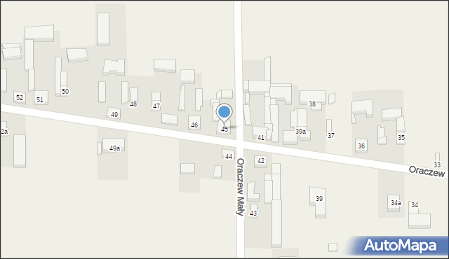 Oraczew, Oraczew, 45, mapa Oraczew