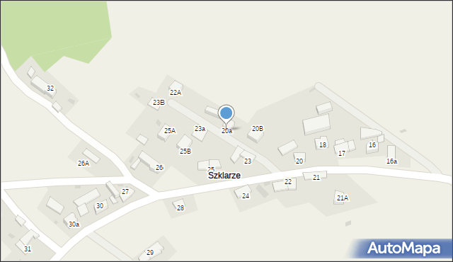 Orawka, Orawka, 20a, mapa Orawka