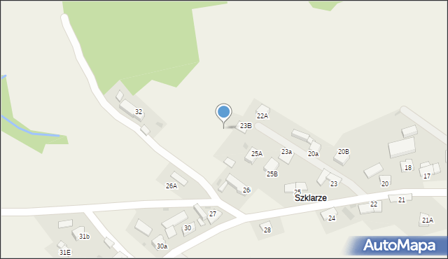 Orawka, Orawka, 25B, mapa Orawka