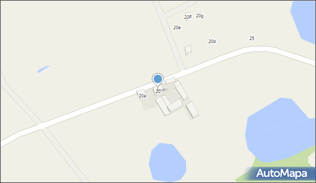 Orchówek, Orchówek, 20, mapa Orchówek