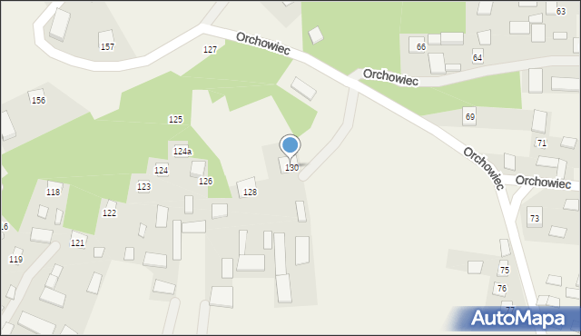 Orchowiec, Orchowiec, 130, mapa Orchowiec