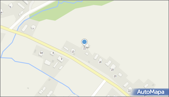 Orelec, Orelec, 11, mapa Orelec