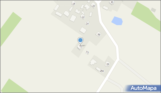 Orliska, Orliska, 72, mapa Orliska