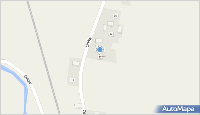 Orłów, Orłów, 32, mapa Orłów