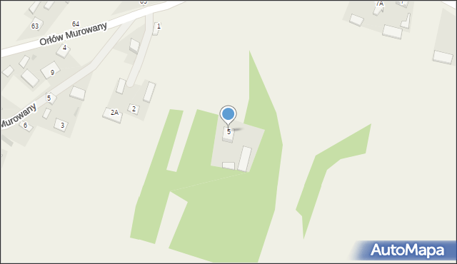 Orłów Murowany-Kolonia, Orłów Murowany-Kolonia, 5, mapa Orłów Murowany-Kolonia