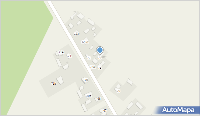 Orłów Murowany-Kolonia, Orłów Murowany-Kolonia, 73, mapa Orłów Murowany-Kolonia