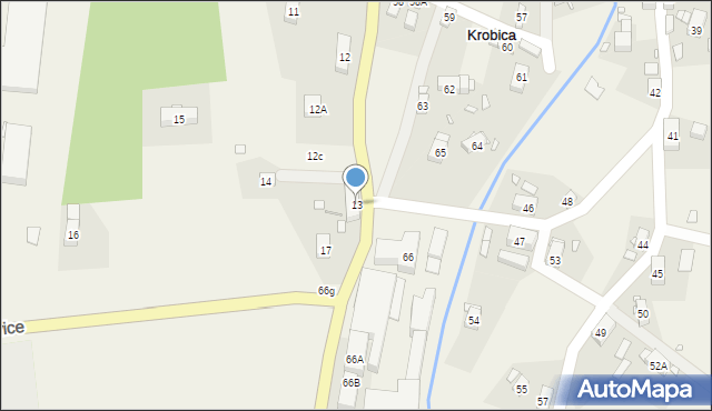 Orłowice, Orłowice, 13, mapa Orłowice