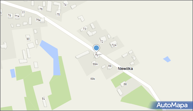 Orpelów, Orpelów, 71, mapa Orpelów