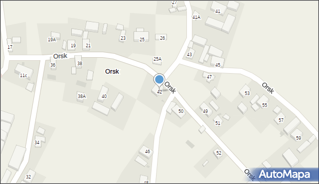 Orsk, Orsk, 42, mapa Orsk