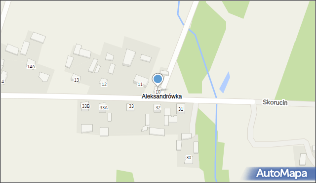 Orzechówka, Orzechówka, 10, mapa Orzechówka