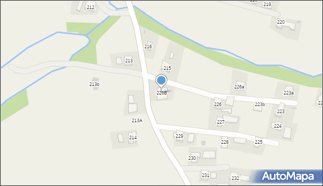 Orzechówka, Orzechówka, 226B, mapa Orzechówka