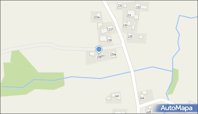Orzechówka, Orzechówka, 239, mapa Orzechówka