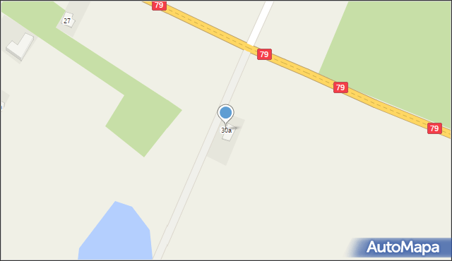 Orzelec Mały, Orzelec Mały, 30a, mapa Orzelec Mały