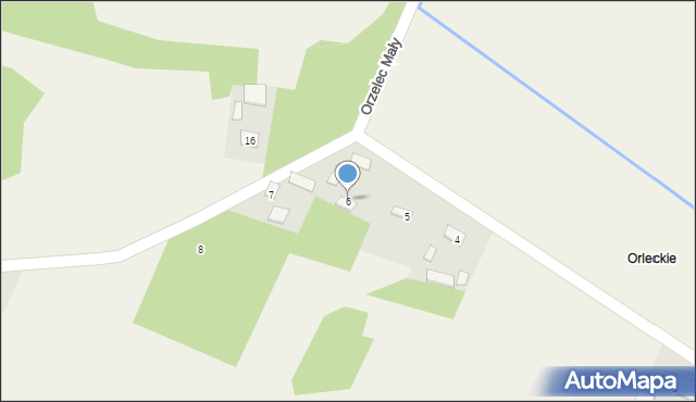 Orzelec Mały, Orzelec Mały, 6, mapa Orzelec Mały