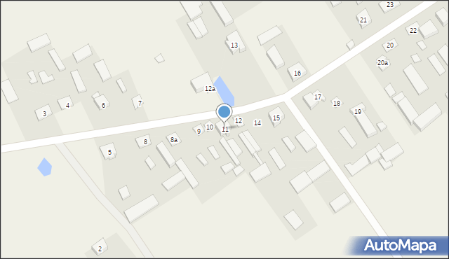 Orzeszówka, Orzeszówka, 11, mapa Orzeszówka