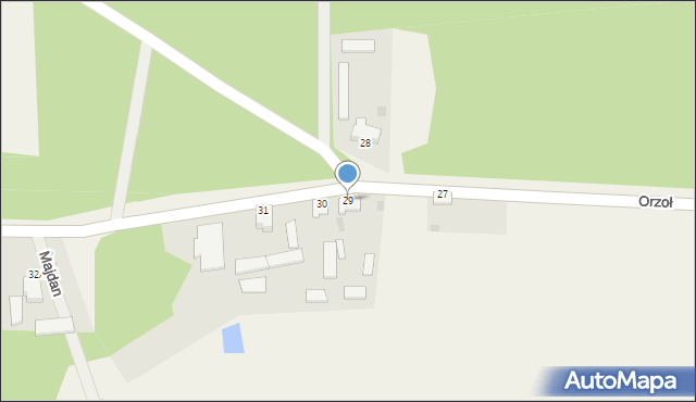 Orzoł, Orzoł, 29, mapa Orzoł