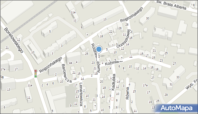 Przemyśl, Orzeszkowej Elizy, 2, mapa Przemyśla