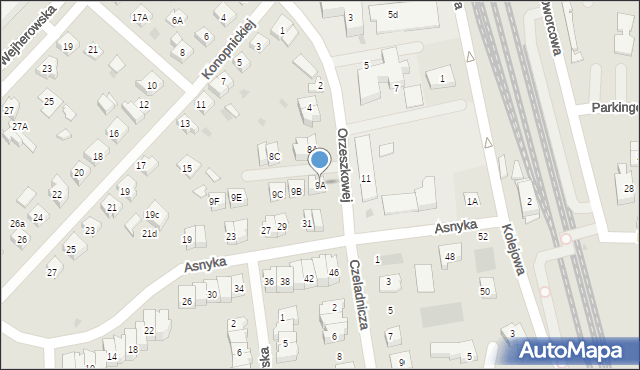 Puck, Orzeszkowej Elizy, 9A, mapa Puck