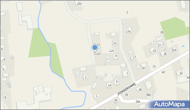 Radgoszcz, Orzeszkowej Elizy, 9A, mapa Radgoszcz