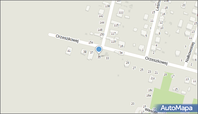 Radomsko, Orzeszkowej Elizy, 35, mapa Radomsko