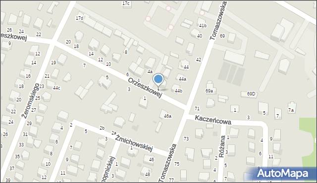 Rawa Mazowiecka, Orzeszkowej Elizy, 2, mapa Rawa Mazowiecka