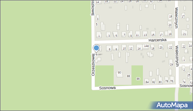 Skarżysko-Kamienna, Orzeszkowej Elizy, 7, mapa Skarżysko-Kamienna