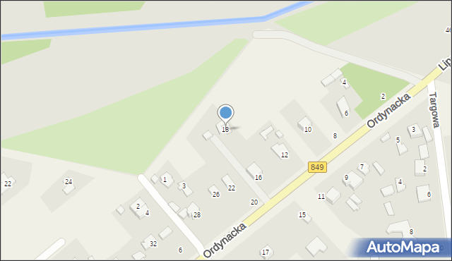 Skokówka, Ordynacka, 18, mapa Skokówka