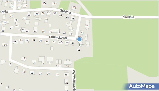 Solec Kujawski, Orzechowa, 9, mapa Solec Kujawski