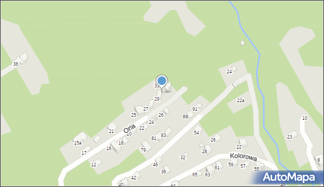 Szczyrk, Orla, 31, mapa Szczyrk