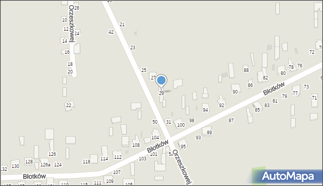 Terespol, Orzeszkowej Elizy, 29, mapa Terespol