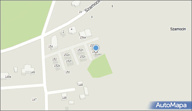 Warszawa, Ornecka, 152r, mapa Warszawy