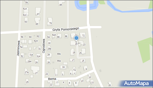 Wejherowo, Orzeszkowej Elizy, 21, mapa Wejherowo