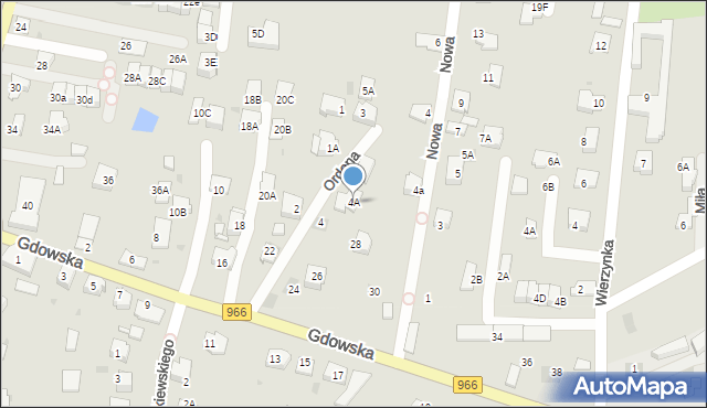 Wieliczka, Ordona Juliana, 4A, mapa Wieliczka
