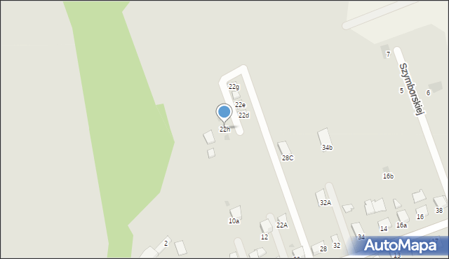 Zator, Orzeszkowej Elizy, 22h, mapa Zator