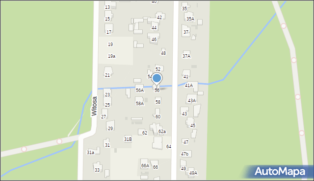 Celestynów, Osiecka, 56, mapa Celestynów