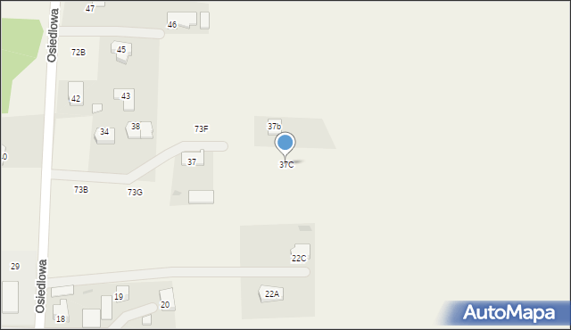 Ciecierzyce, Osiedlowa, 37C, mapa Ciecierzyce