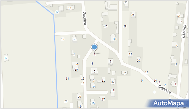 Dobczyn, Osiedle Młodych, 1, mapa Dobczyn